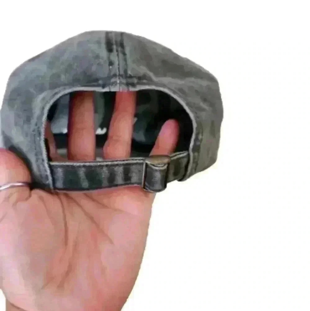 Rae Dunn Gray Dog Mom Adjustable Baseball Cap - Picture 5 of 7